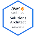 AWS certified solutions architect associate badge